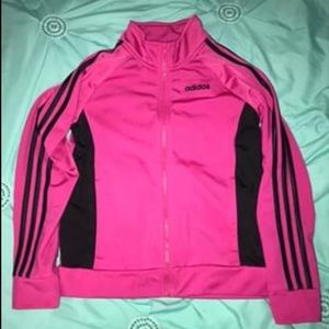 Youth Medium 10/12 Pink Adidas Jacket